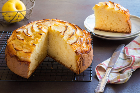 Ricotta and Apple Cake