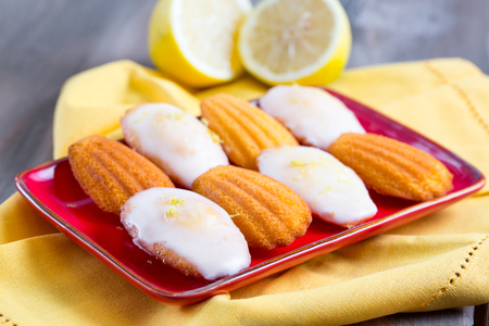 Iced madeleines