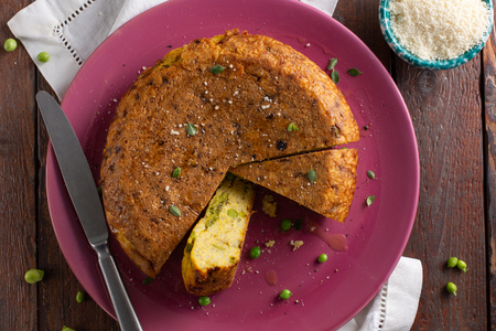 Rice omelette