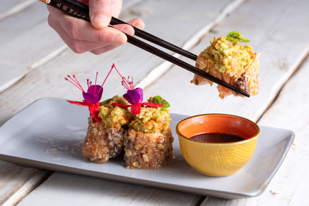 Crispy Salmon with Panko