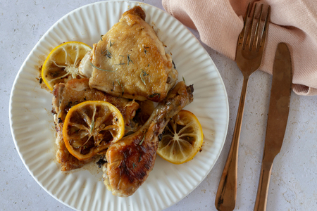 Chicken in a pan