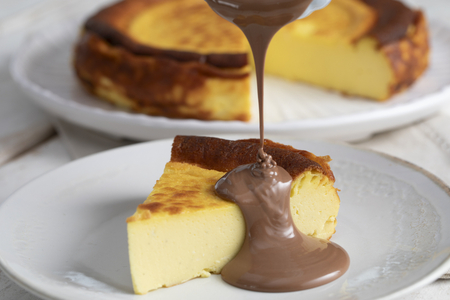 Basque cheesecake