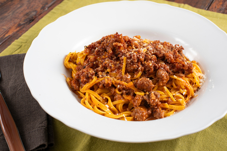 Tajarin 30 yolks with sausage ragout