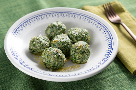 Spinach dumplings