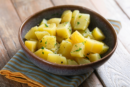 Boiled potatoes