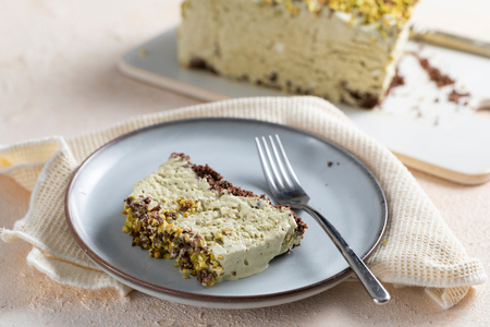 Pistachio Semifreddo