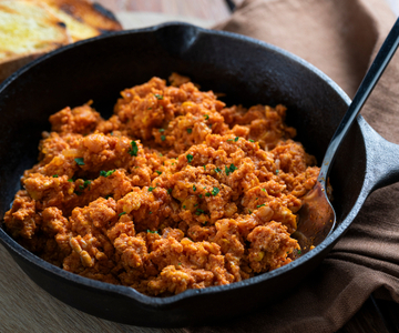 Scrambled Eggs with Tomato