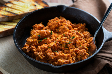 Scrambled Eggs with Tomato