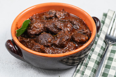 Wild boar stew
