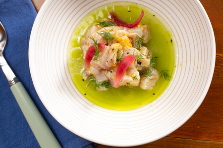 Marinated croaker
