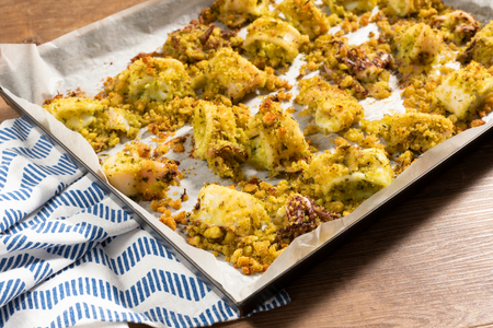 Baked Gratinated Calamari
