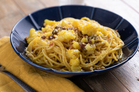 Cauliflower and Saffron Pasta