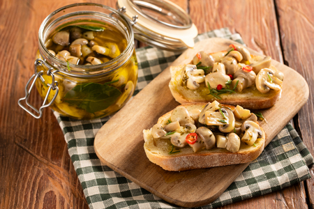 Mushrooms in Oil