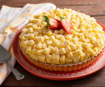 Mimosa tart