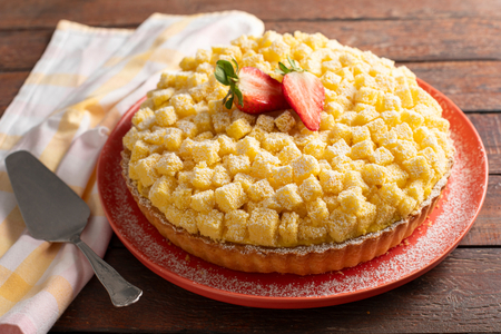 Mimosa tart