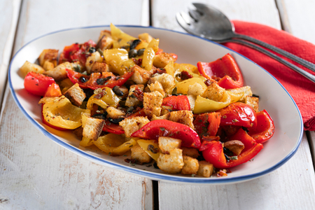 Savory Baked Peppers