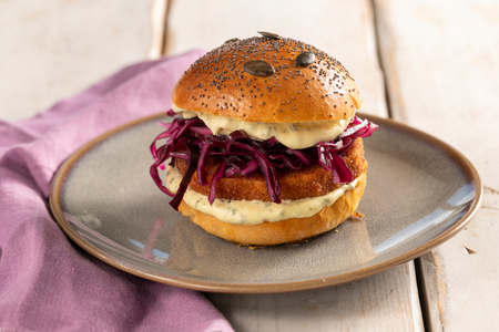 Pumpkin Cutlet Sandwich