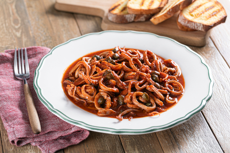 Stewed Squid