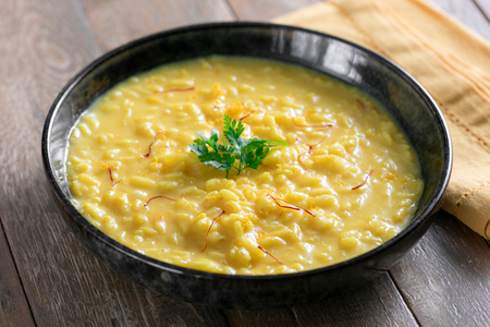 Orange Saffron Risotto