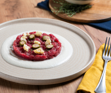 Beef Tartare with Cauliflower