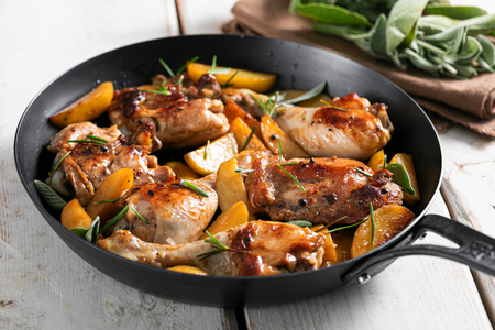 One Pan Chicken and Potatoes