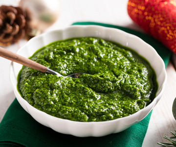 Green sauce without eggs