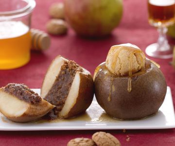 Pears with Amaretto