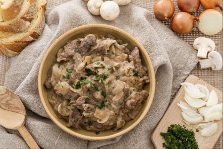 Beef Stroganoff