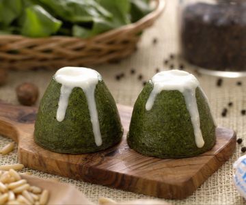 Spinach and Taleggio Flan