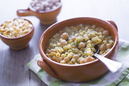 Chickpea and Grass Pea Pasta