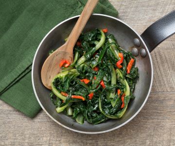 Chicory in a Pan