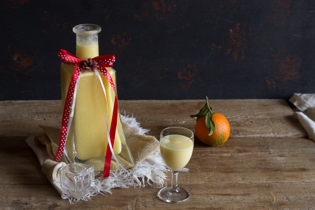 Mandarin and Cinnamon Liqueur Cream
