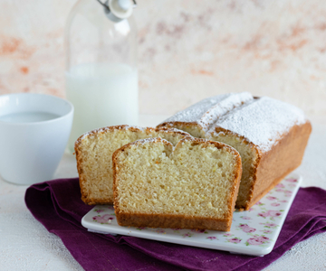 Leftover Egg White Plum Cake