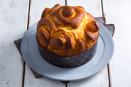 Rose Cake with Sourdough Starter