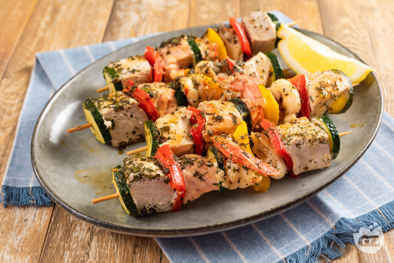 Seafood Skewers