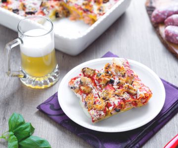 Eggplant Cannelloni with Beer