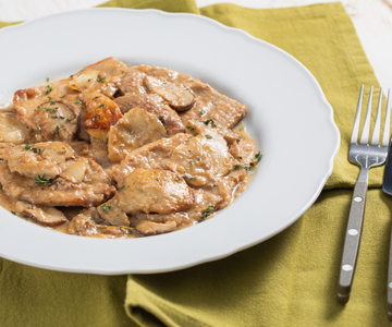 Porcini Mushroom Scaloppine