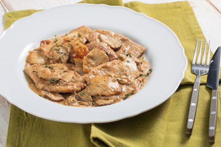 Porcini Mushroom Scaloppine