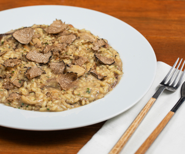 Risotto with Mushrooms and Truffle