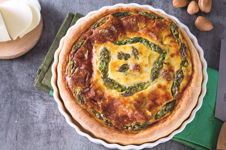 Savory Asparagus Pie