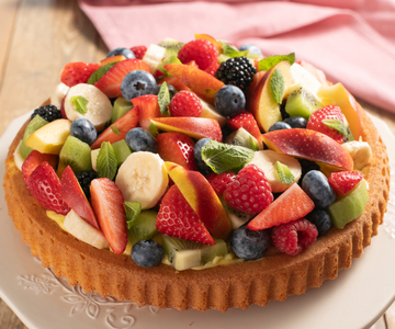 Soft Fruit Tart