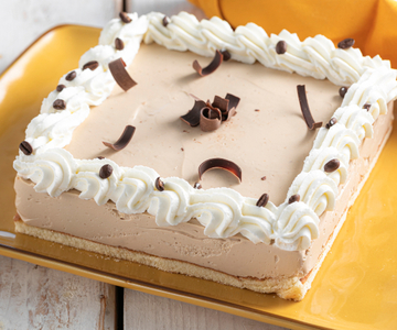 Cappuccino Sheet Cake