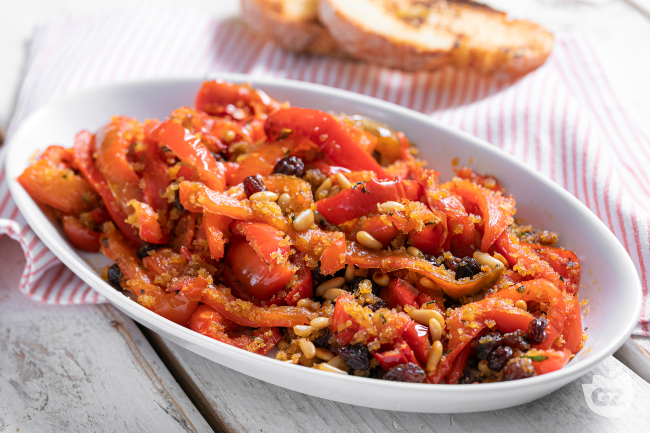 Sweet-and-Sour Peppers au Gratin: a tasty, crunchy recipe Sweet-and-Sour Peppers au Gratin: a tasty, crunchy recipe