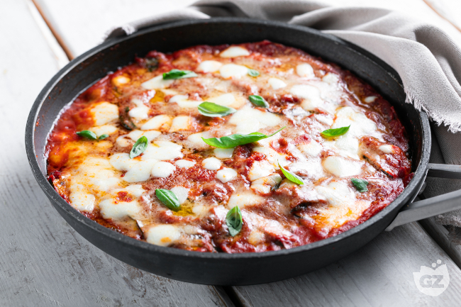 Skillet zucchini parmigiana: easy, melty recipe