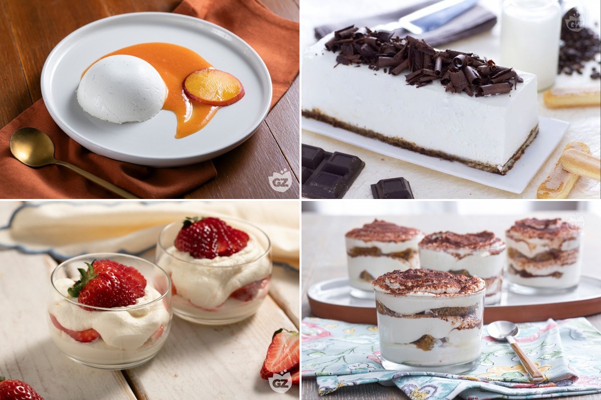 Panna Cotta, Tiramisù, Semifreddo — No Oven Required