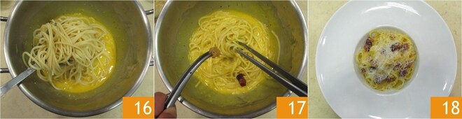 Traditional carbonara