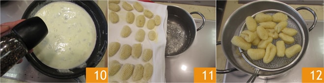 Gnocchi with creamy Gorgonzola sauce - Italian recipes by GialloZafferano